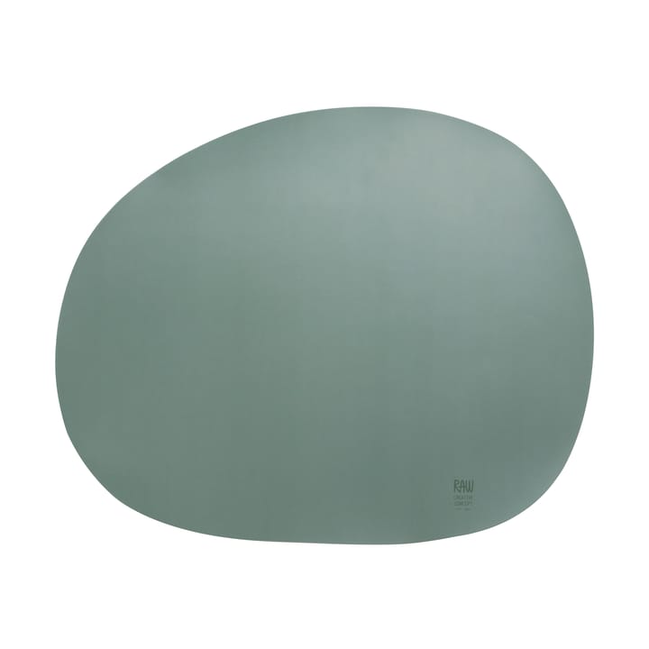 Mantel individual Raw 41 x 33,5 cm - verde - Aida
