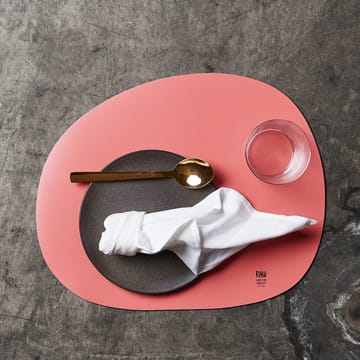 Mantel individual Raw 41 x 33,5 cm - Watermelon red - Aida