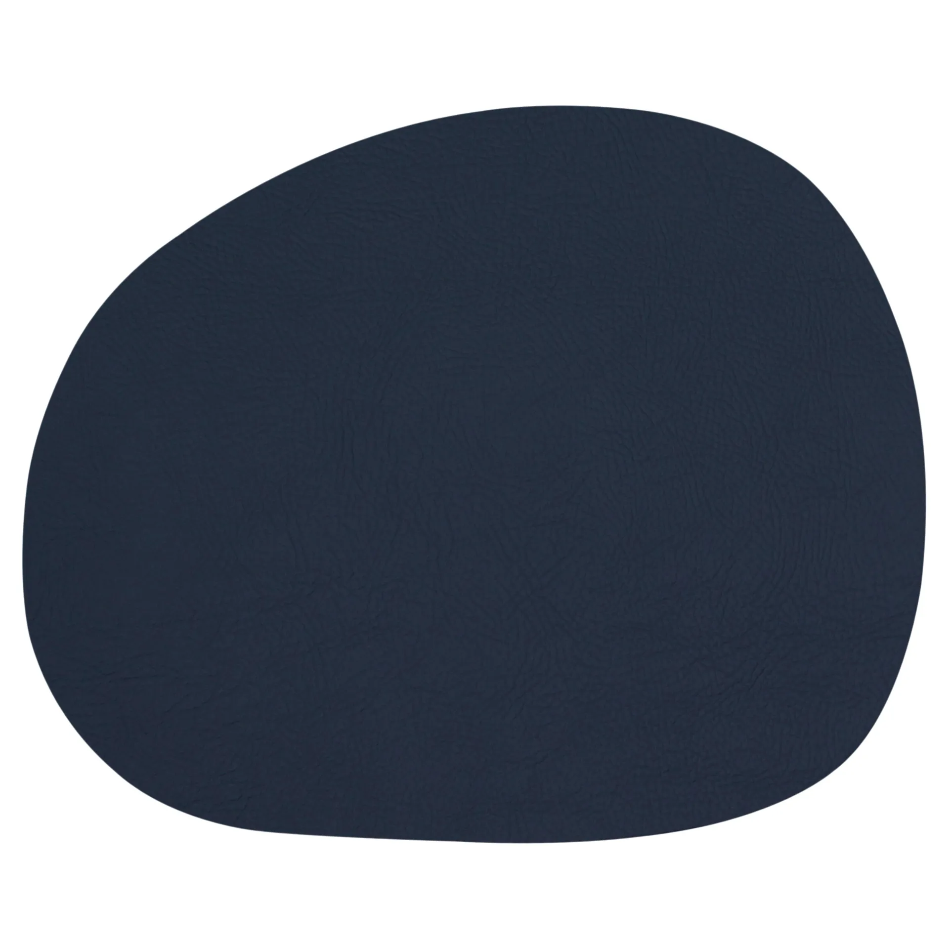 Mantel individual Raw cuero, Dark blue buffalo (azul oscuro) Aida