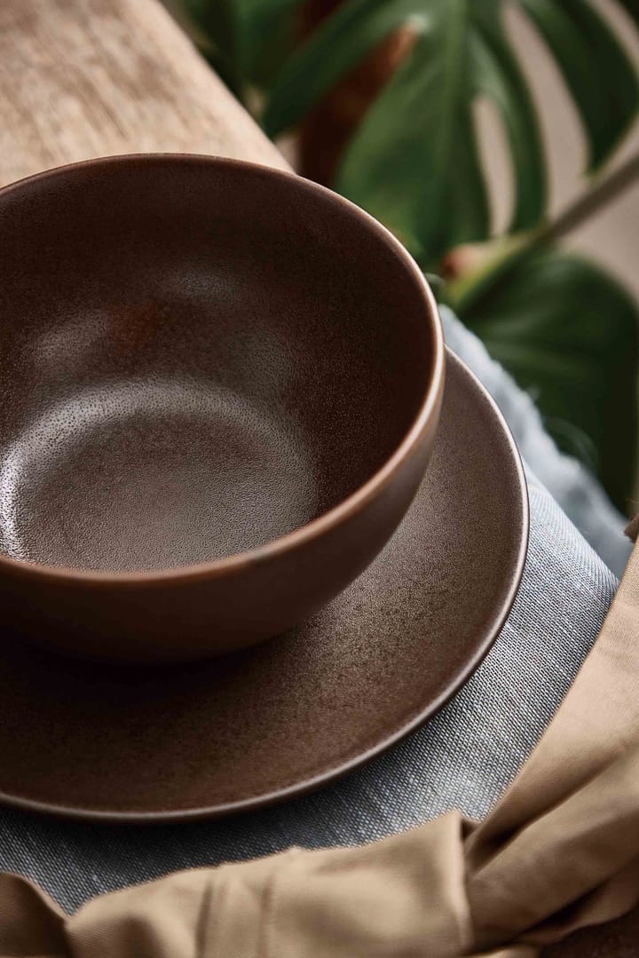 Platillo Ceramic Workshop Ø19,5 cm, Chestnut-matte brown Aida