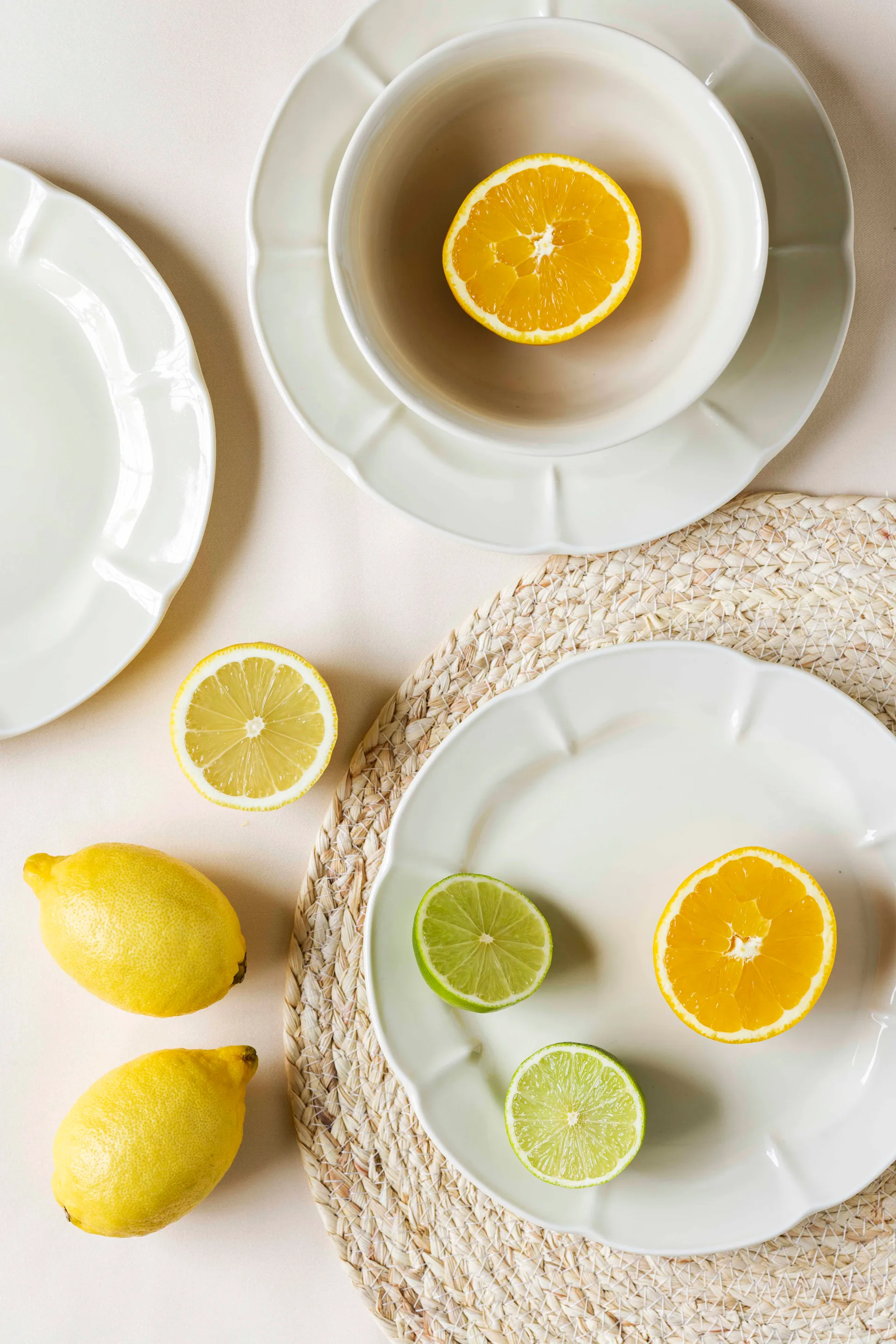 Platillo Søholm Solvej 22 cm, Creamy sand Aida