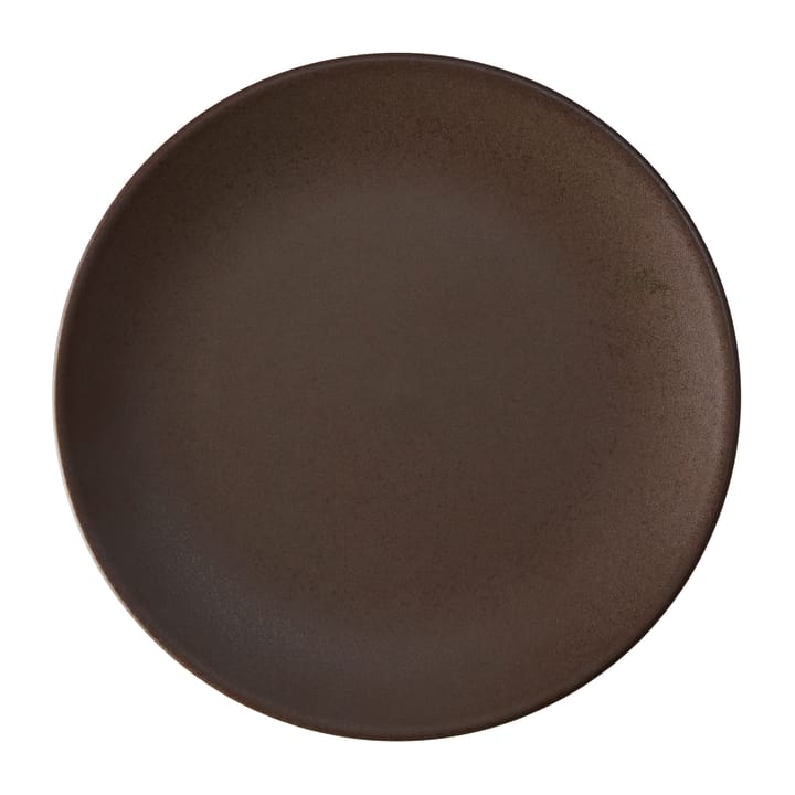 Plato Ceramic Workshop Ø26 cm - Chestnut-matte brown - Aida