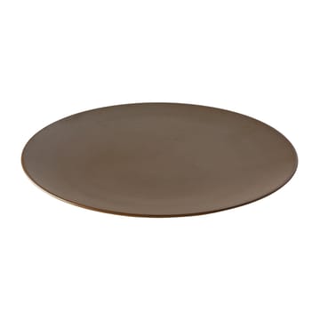 Plato Ceramic Workshop Ø26 cm - Chestnut-matte brown - Aida