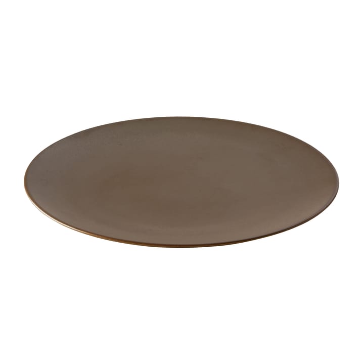 Plato Ceramic Workshop Ø26 cm, Chestnut-matte brown Aida