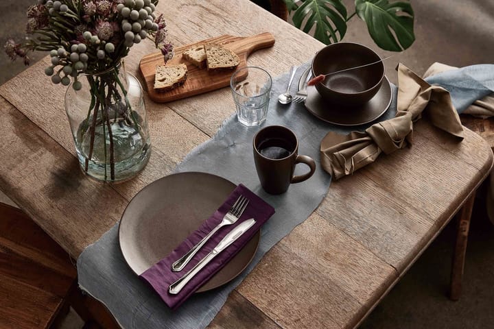 Plato Ceramic Workshop Ø26 cm, Chestnut-matte brown Aida