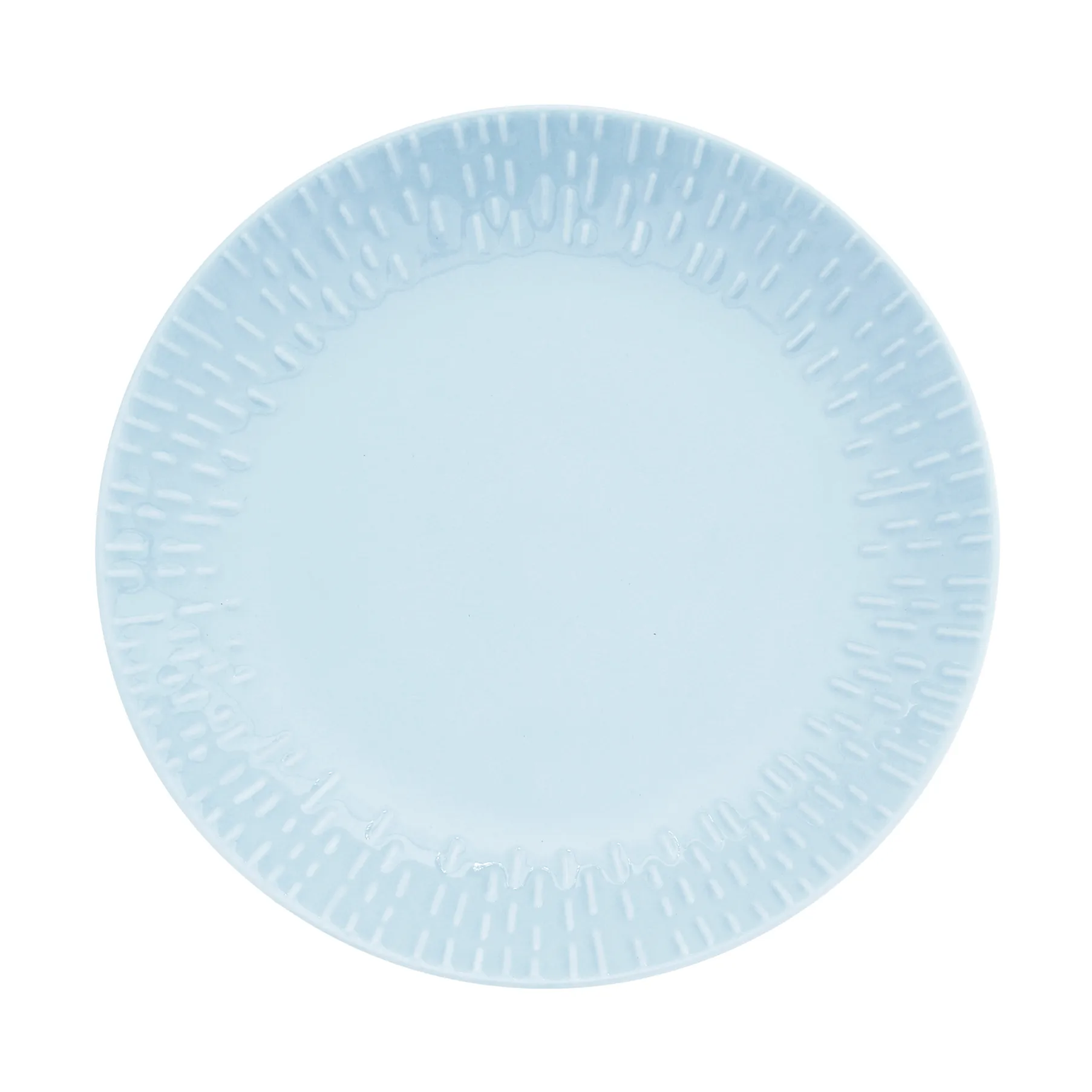Plato Confetti, Aqua, Ø21 cm Aida