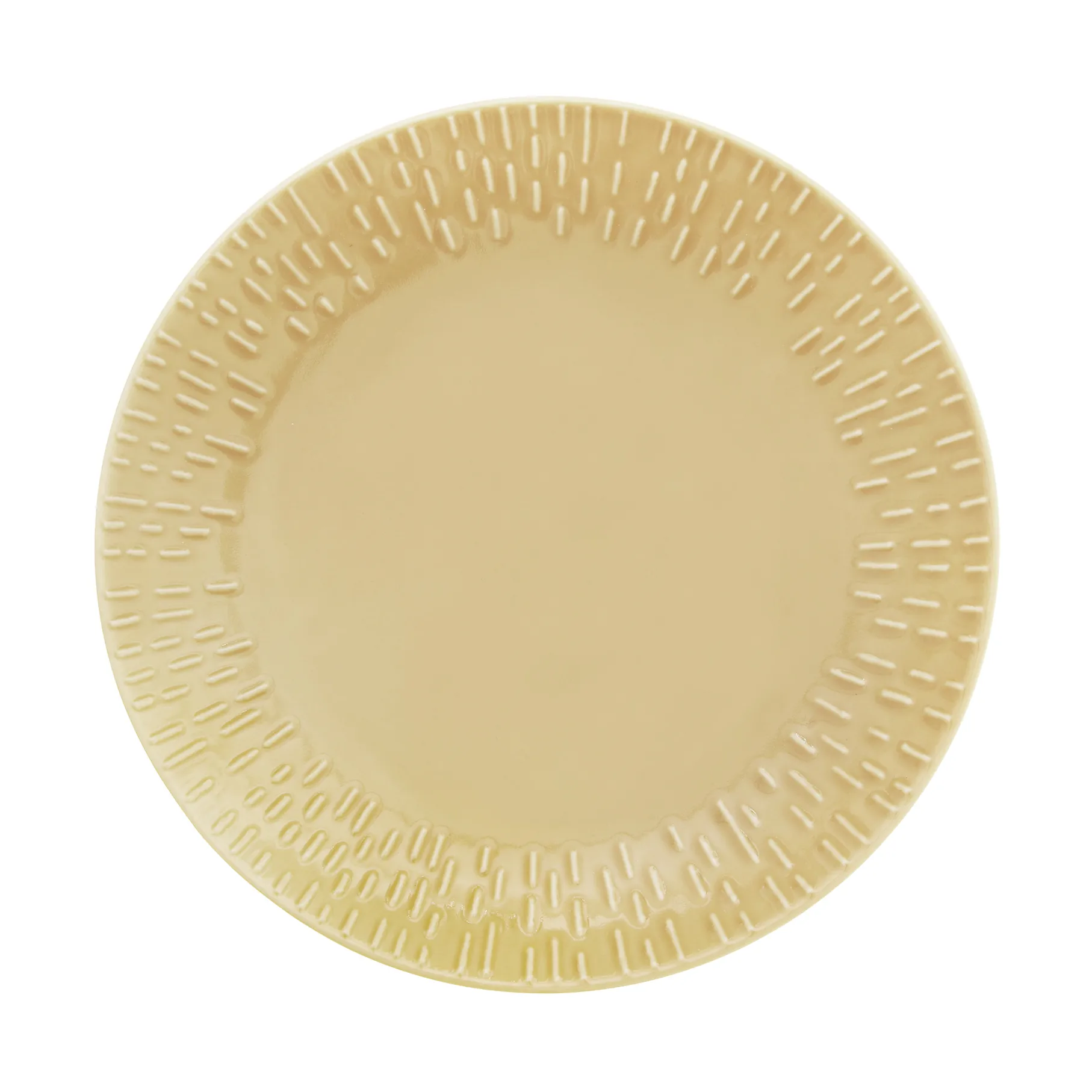 Plato Confetti, Mostaza, Ø21 cm Aida