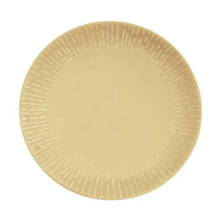 Plato Confetti - Mostaza, Ø27,5 cm - Aida