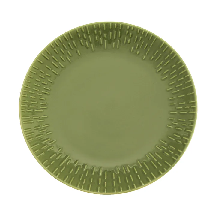 Plato Confetti - Oliva, Ø21 cm - Aida