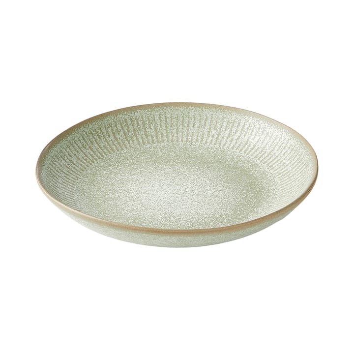 Plato de sopa Relief Ø22 cm - verde - Aida