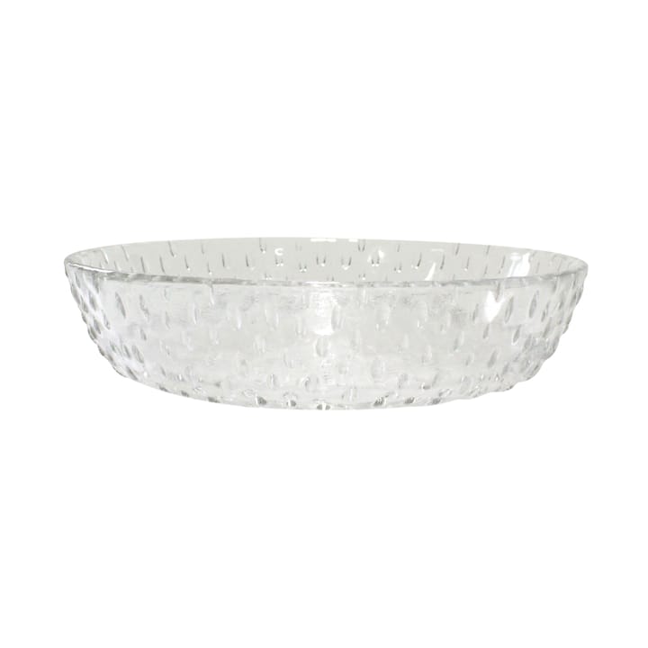 Plato hondo de cristal Raw Ø16 cm - transparente - Aida