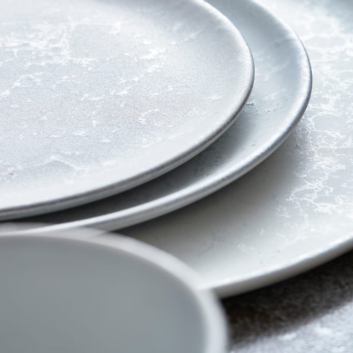 Plato Raw Ø20 cm, Arctic white Aida