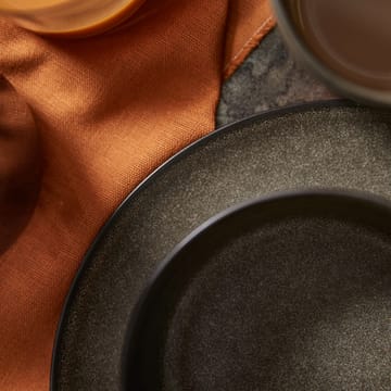 Plato Raw Ø23 cm - Forest brown - Aida