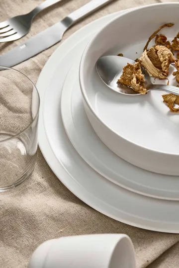 Plato Raw Ø23 cm - Pure Porcelain - Aida