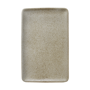 Plato Raw 23,5x15 cm - Sandy beige - Aida