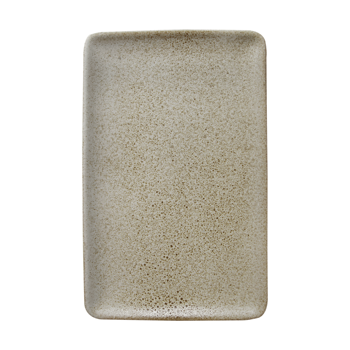 Plato Raw 23,5x15 cm, Sandy beige Aida