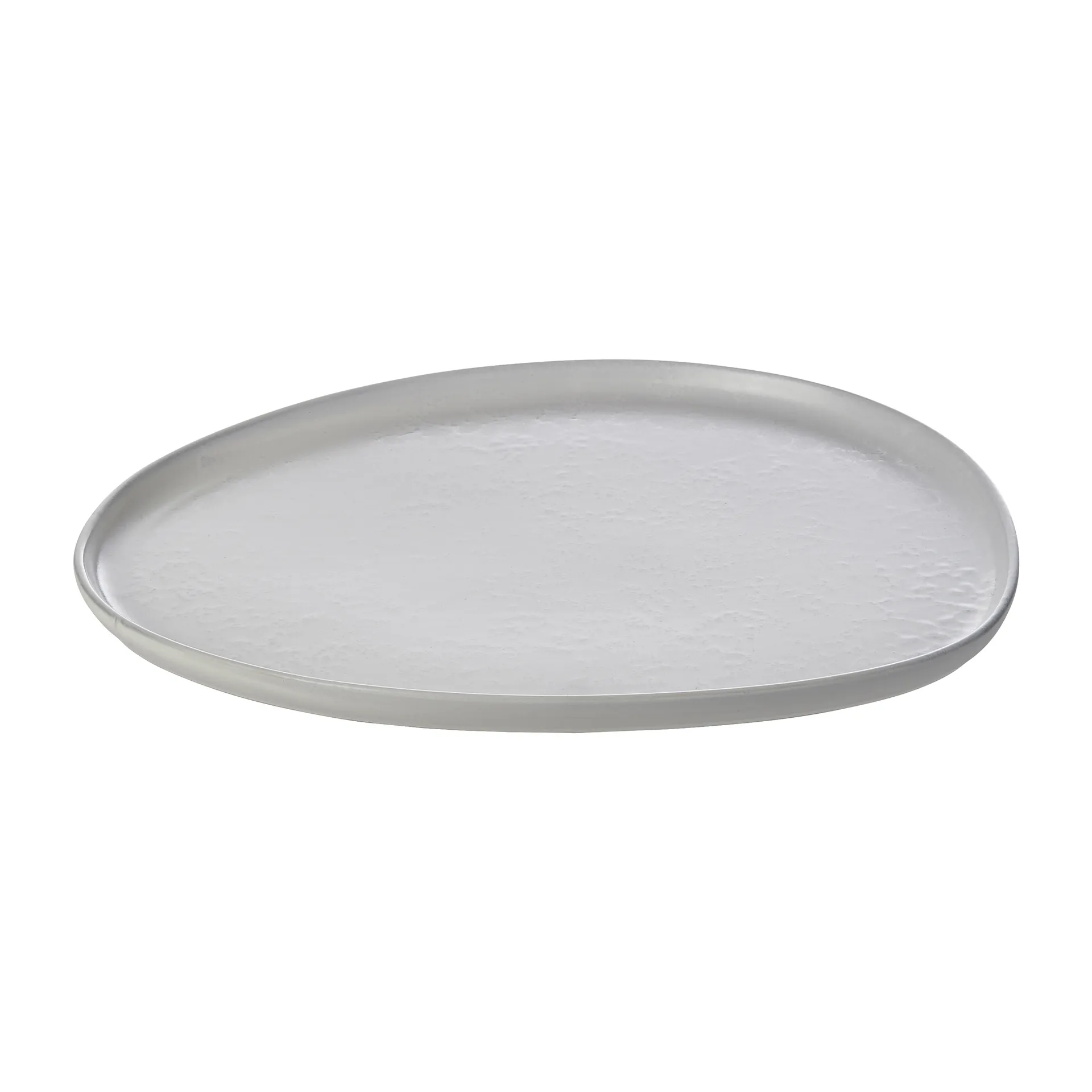 Plato Raw Organic 29x25 cm, Arctic White Aida