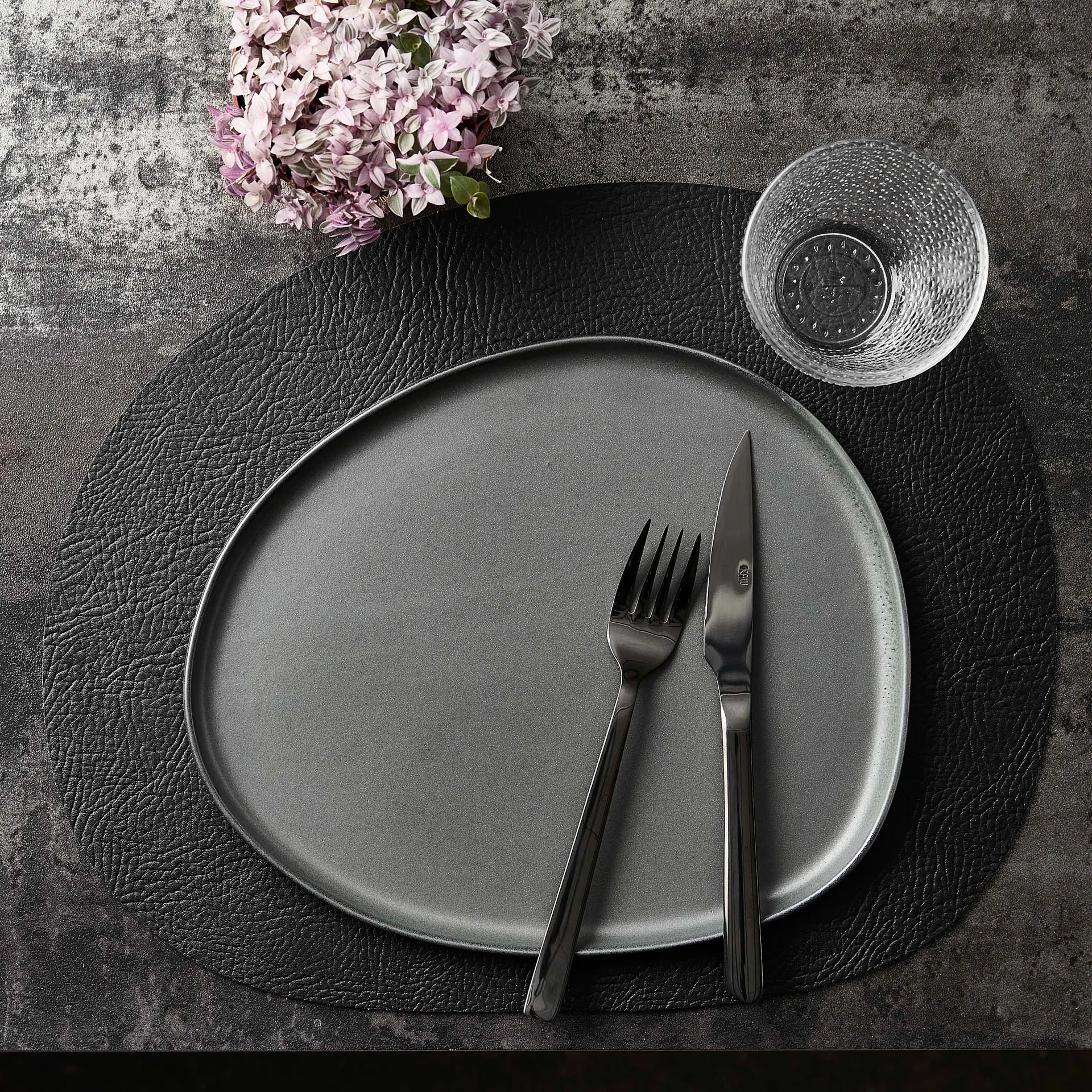 Plato Raw Organic 29x25 cm, Northern Green Aida