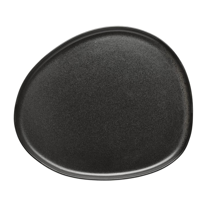 Plato Raw Organic 29x25 cm - Titanium Black - Aida