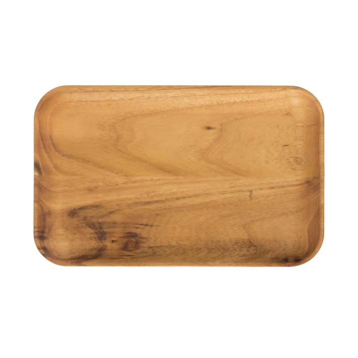 Plato rectangular Raw 23,7x14,9 cm - madera - Aida