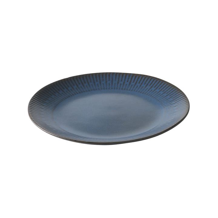 Plato Relief 22 cm - Azul - Aida