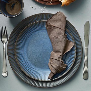 Plato Relief 22 cm - Azul - Aida