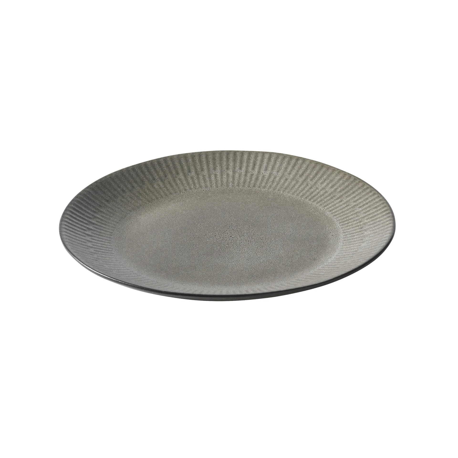 Plato Relief 22 cm, gris Aida