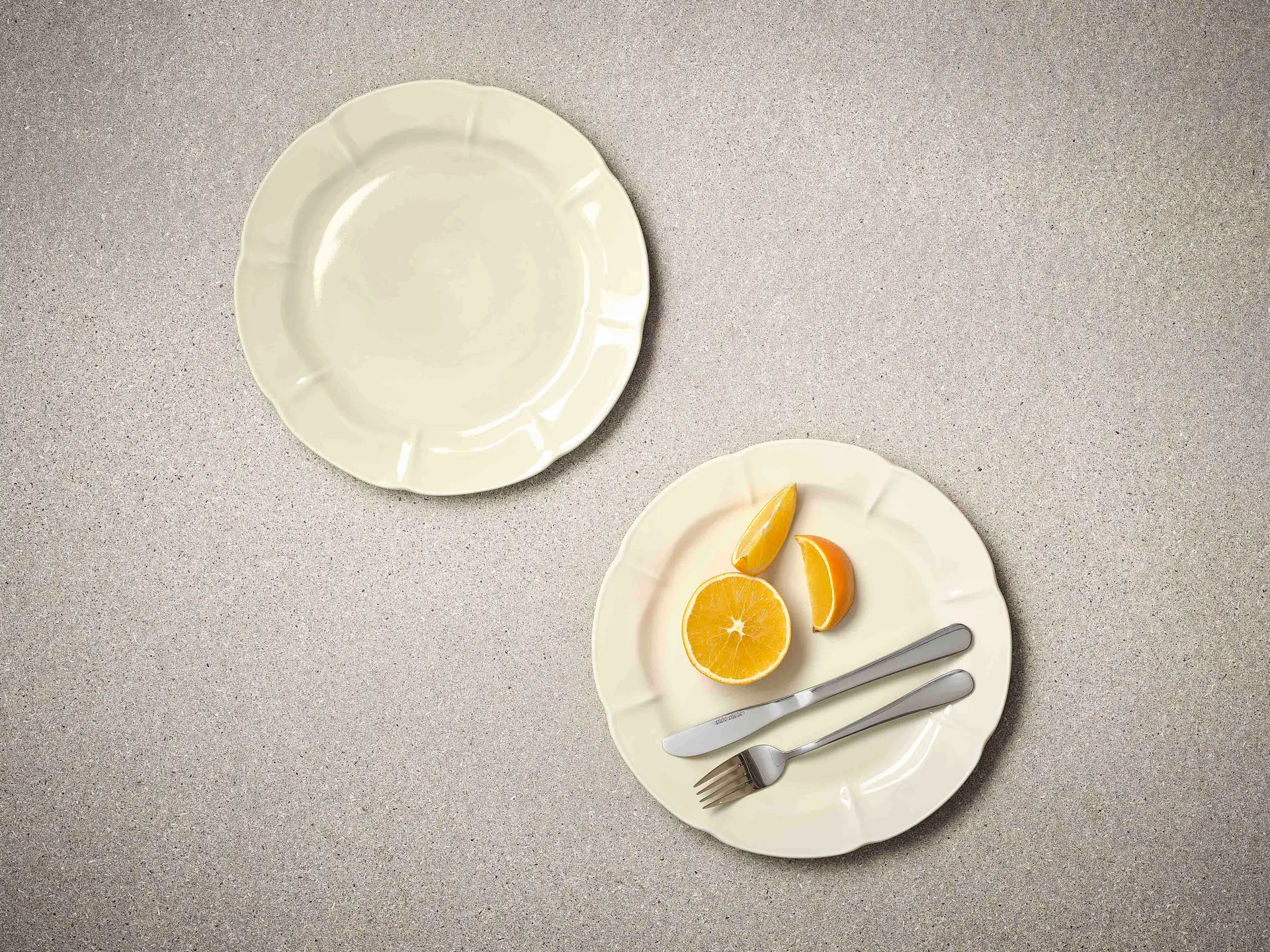 Plato Søholm Solvej 26,5 cm, Creamy sand Aida