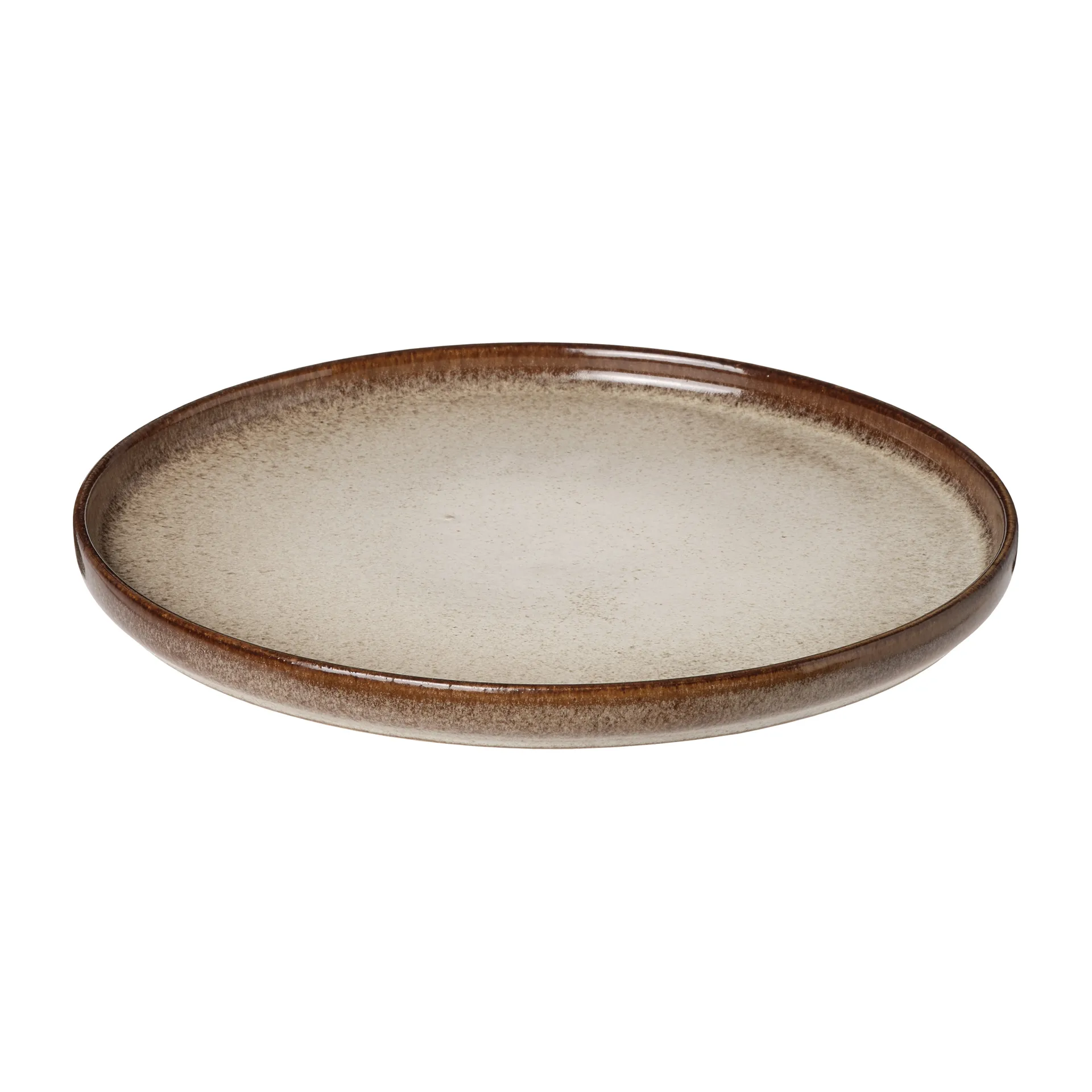 Plato Søholm Sonja Ø27 cm, Brown Aida