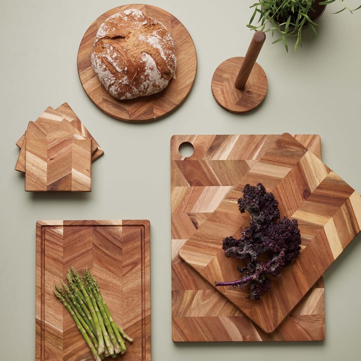 Portarrollos de papel cocina Akaciaträ, 30,5 cm Aida