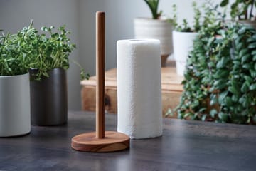 Portarrollos de papel cocina Raw 30,6 cm - Teak - Aida