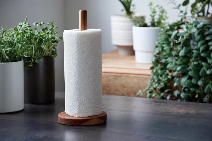 Portarrollos de papel cocina Raw 30,6 cm, Teak Aida