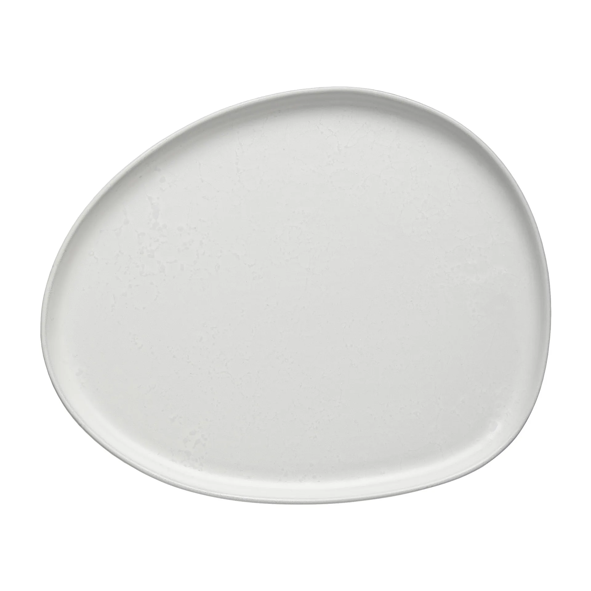 Raw Organic lunchPlato 24x21 cm, Arctic White Aida