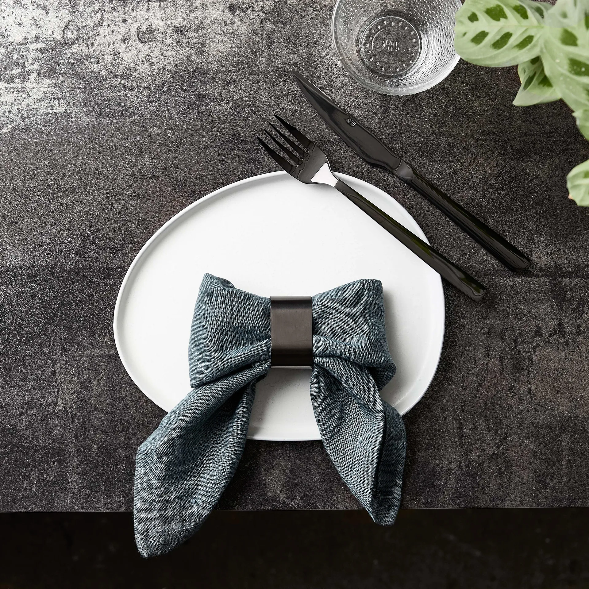 Raw Organic lunchPlato 24x21 cm, Arctic White Aida