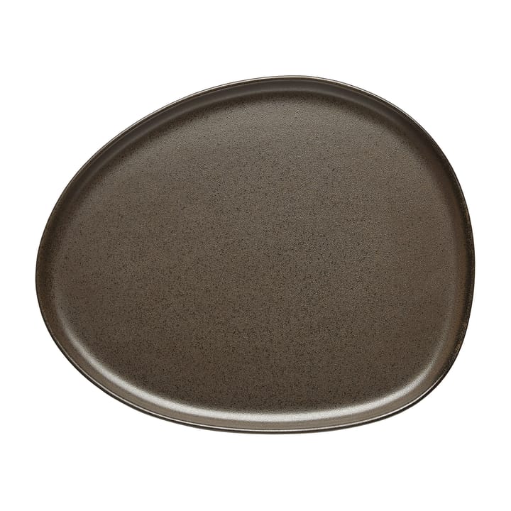 Raw Organic lunchPlato 24x21 cm - Metallic Brown - Aida