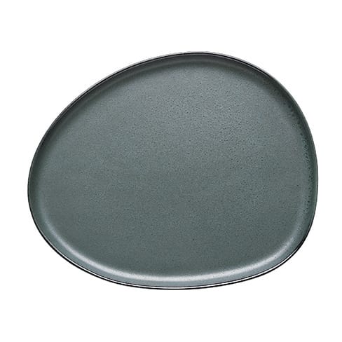Raw Organic lunchPlato 24x21 cm, Northern Green Aida