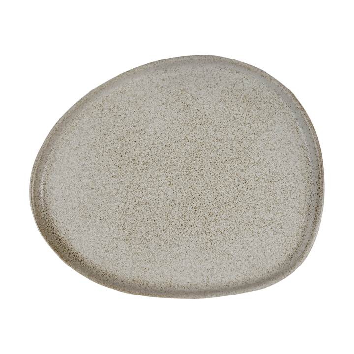 Raw Organic lunchPlato 24x21 cm - Sandy beige - Aida