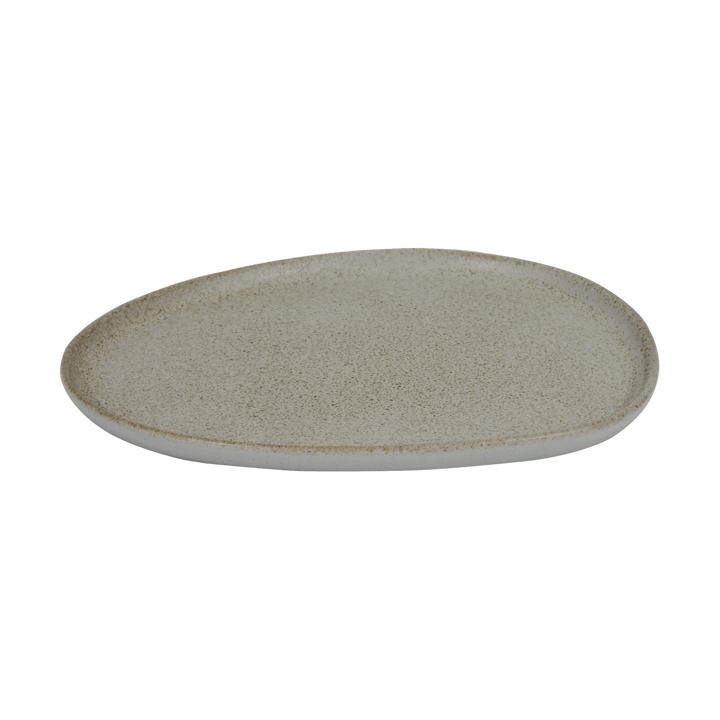 Raw Organic lunchPlato 24x21 cm, Sandy beige Aida
