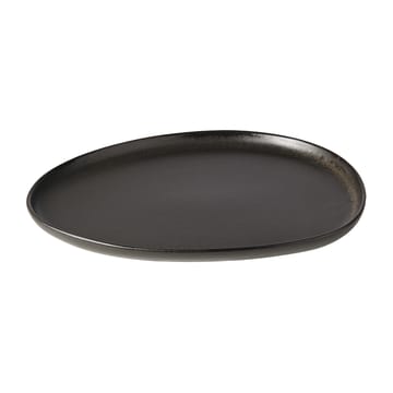 Raw Organic lunchPlato 24x21 cm - Titanium Black - Aida