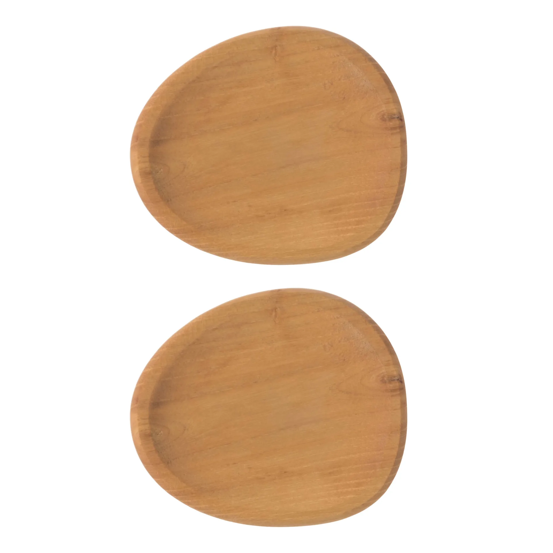 Raw Plato de fiesta 13x11,4 cm 2, madera Aida