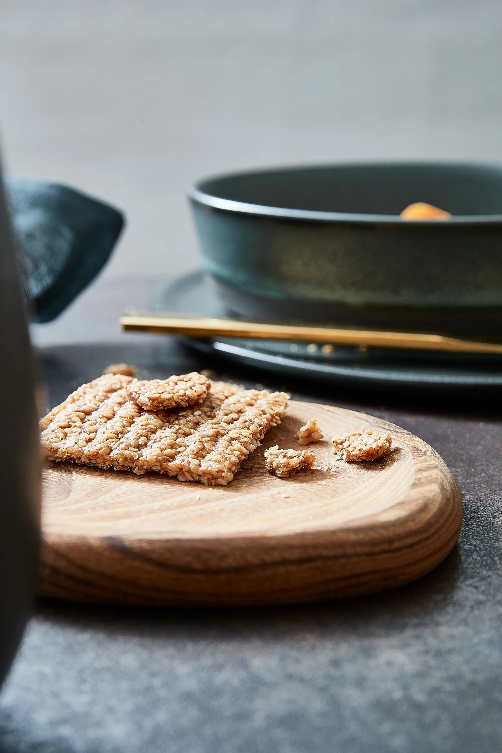 Raw Plato de fiesta 13x11,4 cm 2, madera Aida