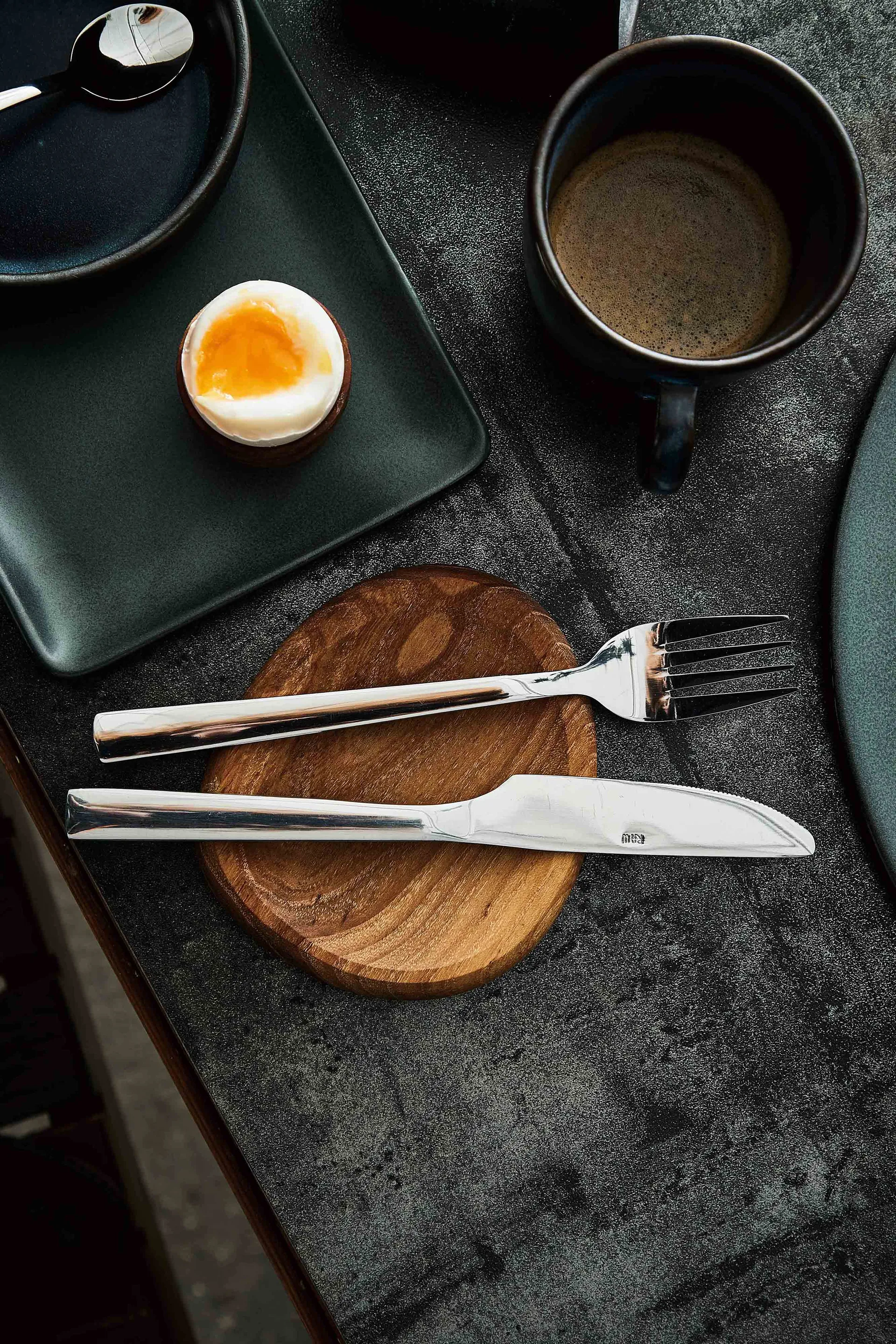 Raw Plato de fiesta 13x11,4 cm 2, madera Aida