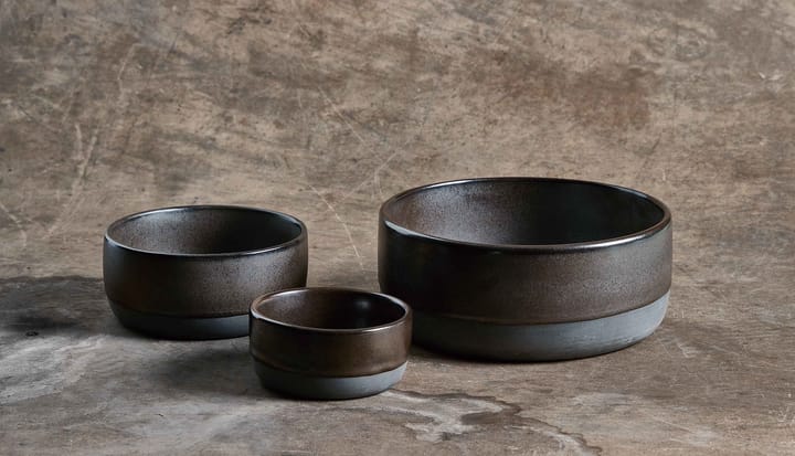 Set de 3 boles Raw, Metallic brown Aida