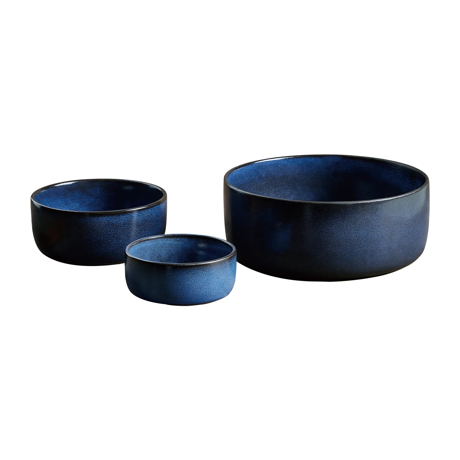 Set de 3 boles Raw, Midnight blue Aida