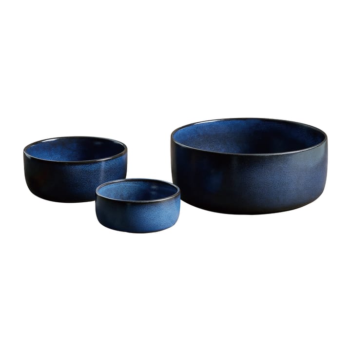 Set de 3 boles Raw - Midnight blue - Aida