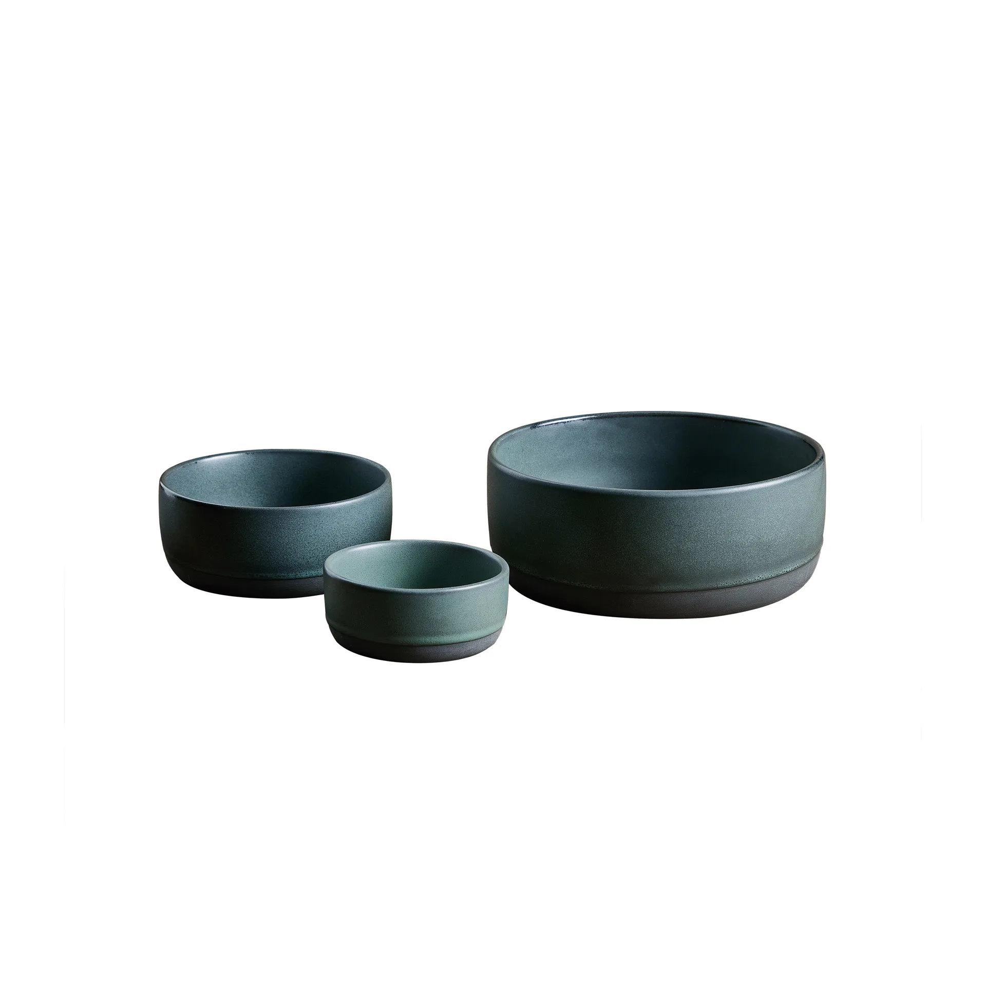 Set de 3 boles Raw, Northern green Aida