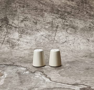 Set de salero y pimentero Raw - Arctic white - Aida