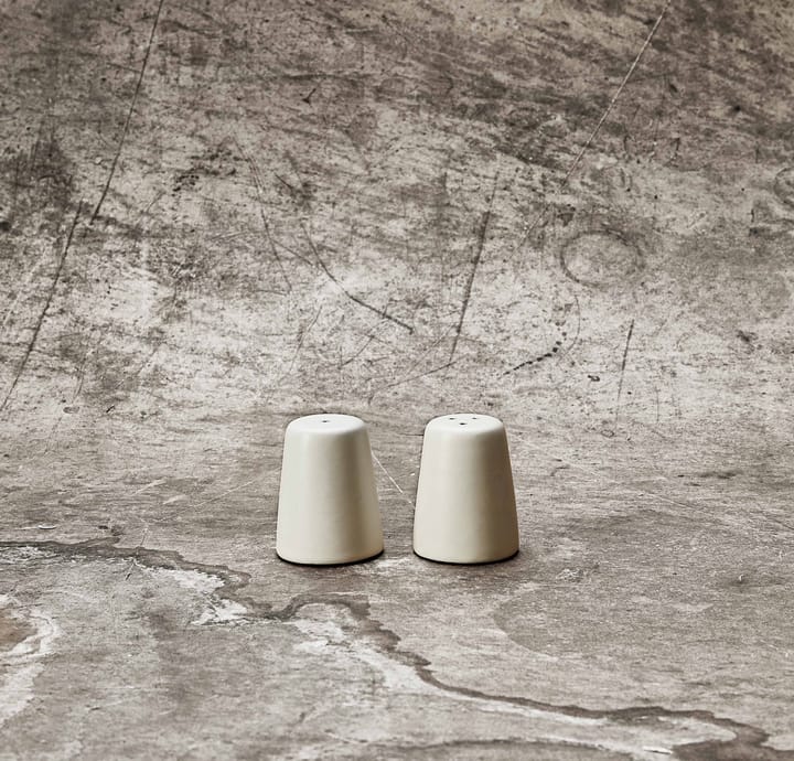 Set de salero y pimentero Raw, Arctic white Aida