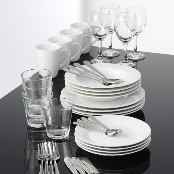 Set de vajilla y cubertería Café 40 piezas, 40 piezas Aida