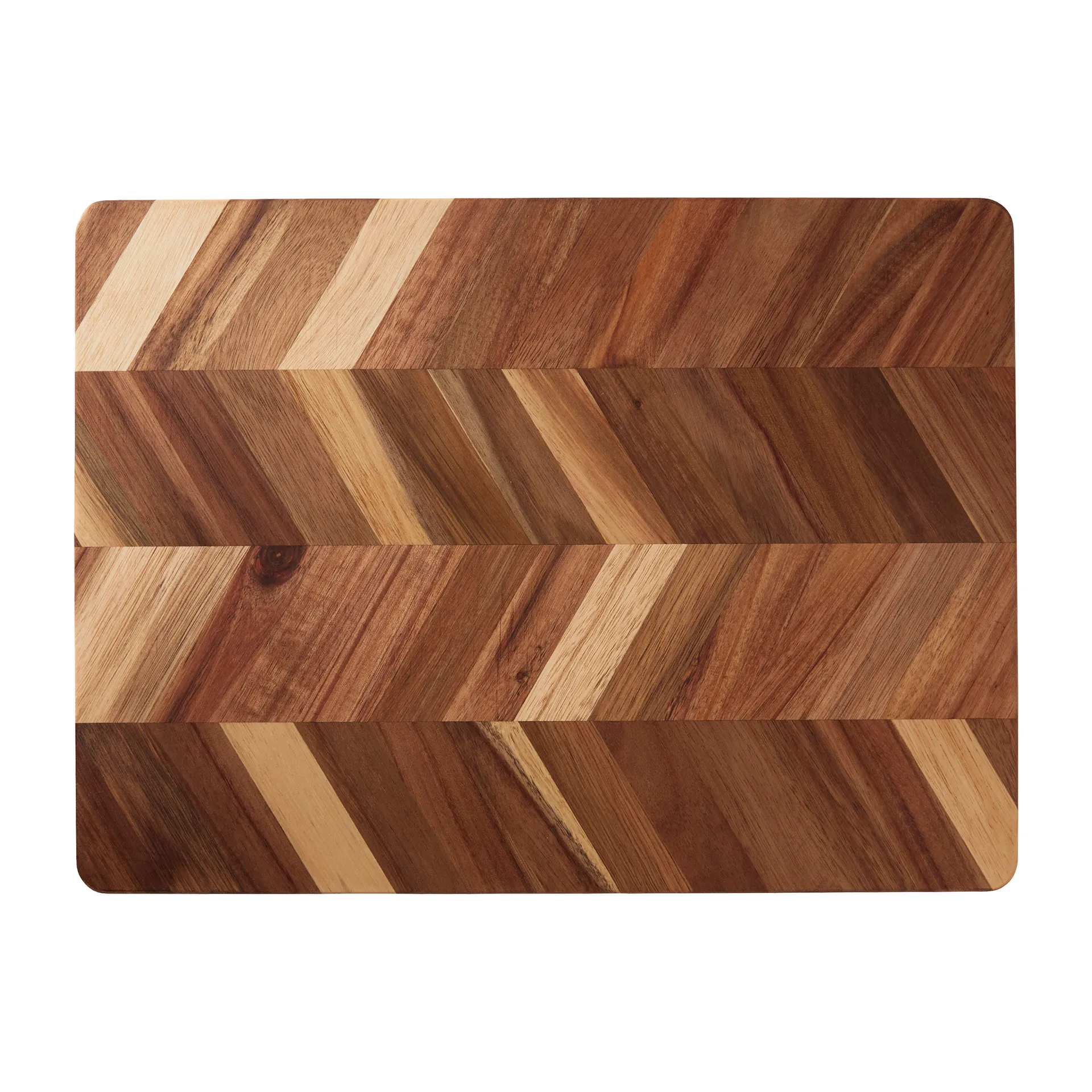 Tabla de cortar Herringbone 28x38 cm, acacia Aida